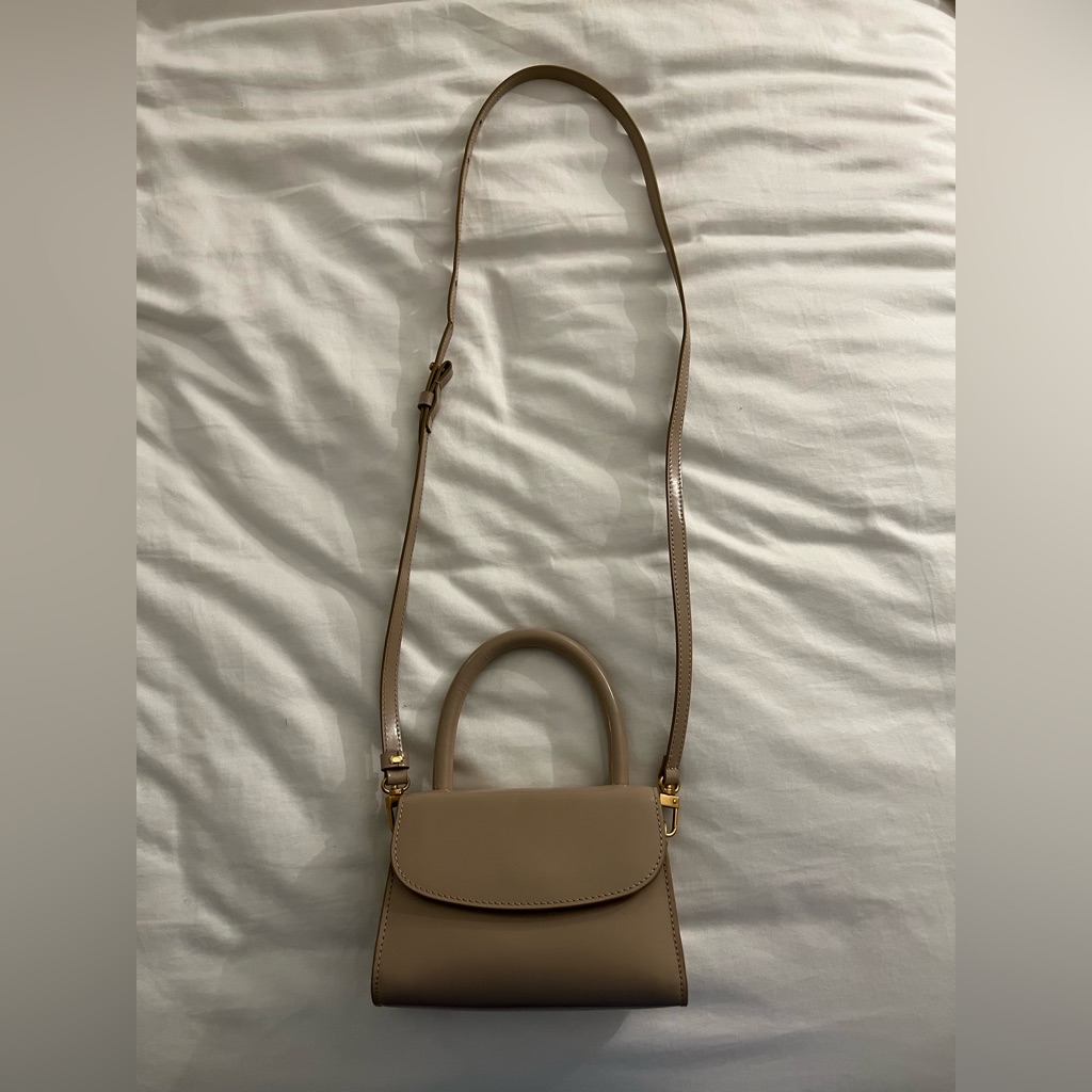 Nwt By Far Leather Mini Bag